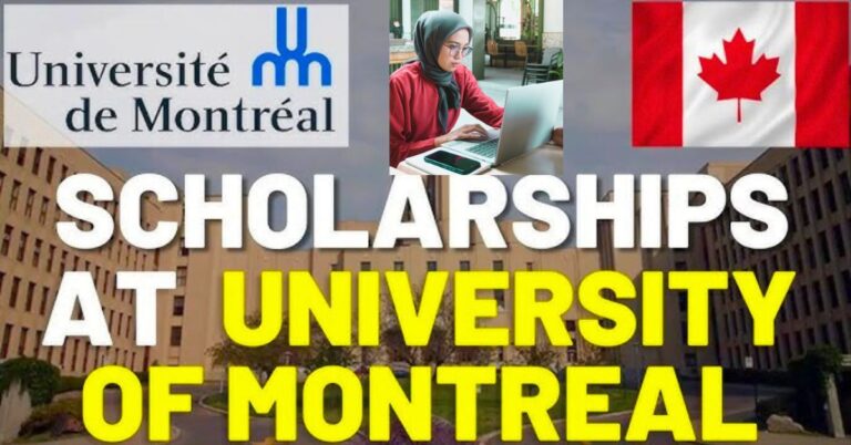 University of Montréal Scholarships for 2025: Study in Canada