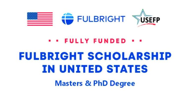 USEFP Fulbright Scholarship 2026 in United States (Fully Funded)