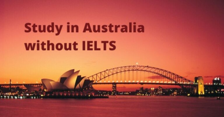 Universities in Australia without IELTS and Scholarships 2025