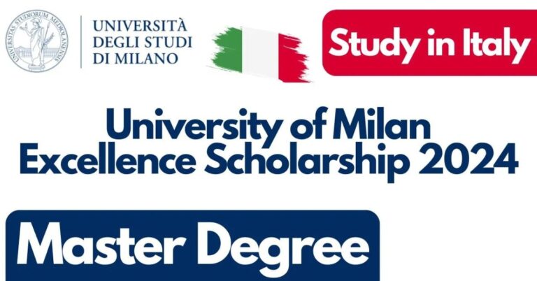 Milan University Excellence Scholarships In Italy 2025-26