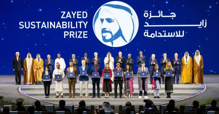 Zayed Sustainability Prize 2026 in UAE (Fully Funded)